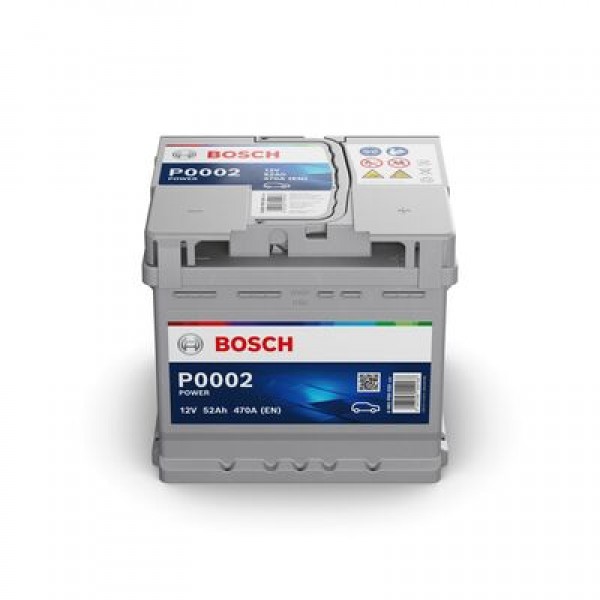 АКУМУЛАТОР BOSCH 52Ah/470A R+