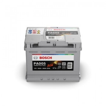 АКУМУЛАТОР BOSCH POWER AGM 60Ah/680A R+
