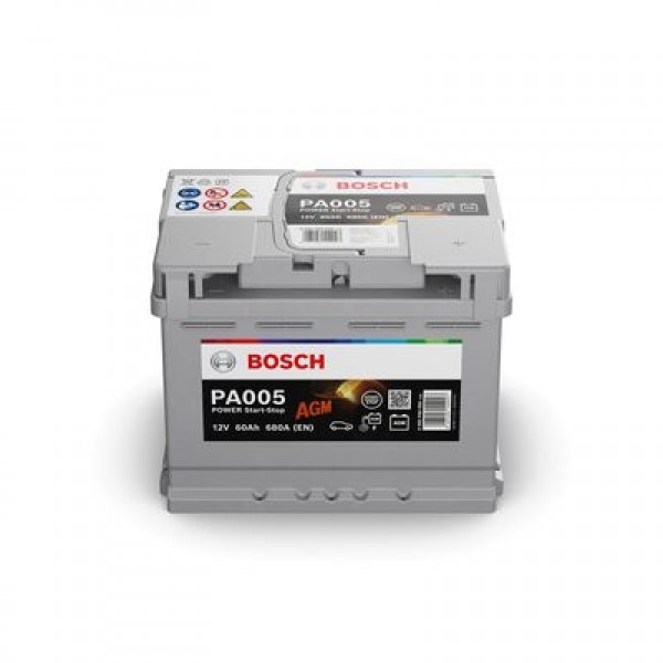 АКУМУЛАТОР BOSCH POWER AGM 60Ah/680A R+