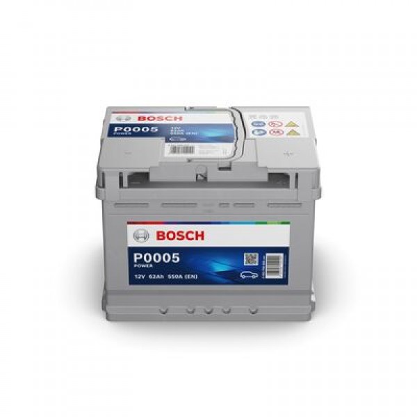 АКУМУЛАТОР BOSCH 62Ah/550A R+