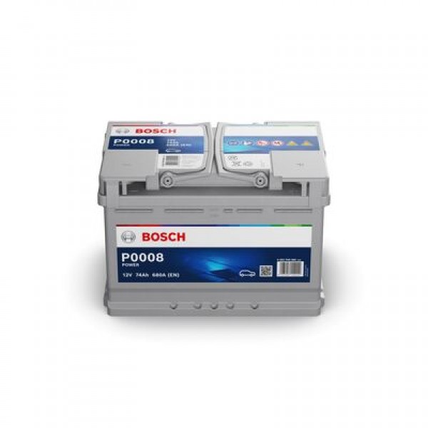 АКУМУЛАТОР BOSCH 74Ah/680A R+