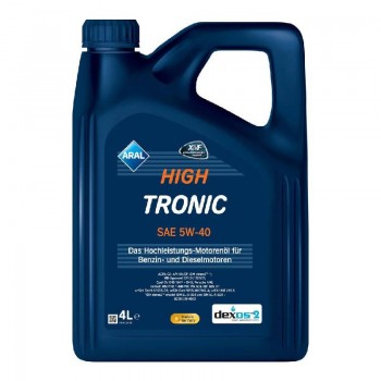Двигателно масло Aral HighTronic 5W-40 4L