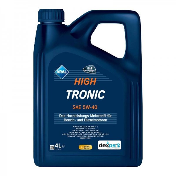 Двигателно масло Aral HighTronic 5W-40 4L