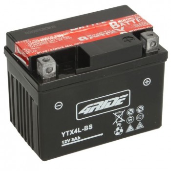 Акумулатор B2:B104RIDE 3Ah/35A R+