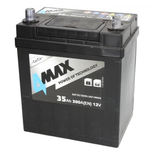 Акумулатор 4MAX 35Ah/300A R+