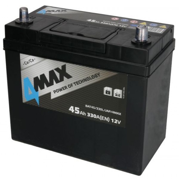 Акумулатор 4MAX 45Ah/330A L+