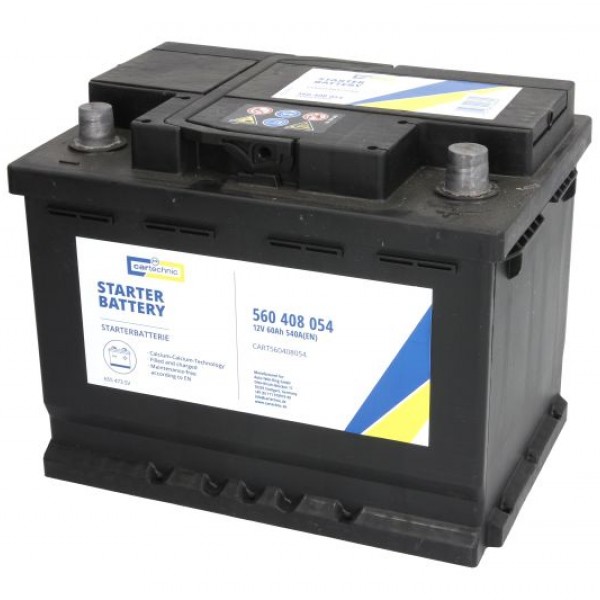 Акумулатор CARTECHNIC ULTRA POWER 60Ah/540A R+