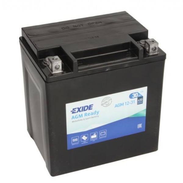 Мото акумулатор EXIDE 30Ah,430A R+