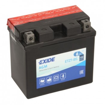 Мото акумулатор EXIDE 6Ah.100A R+