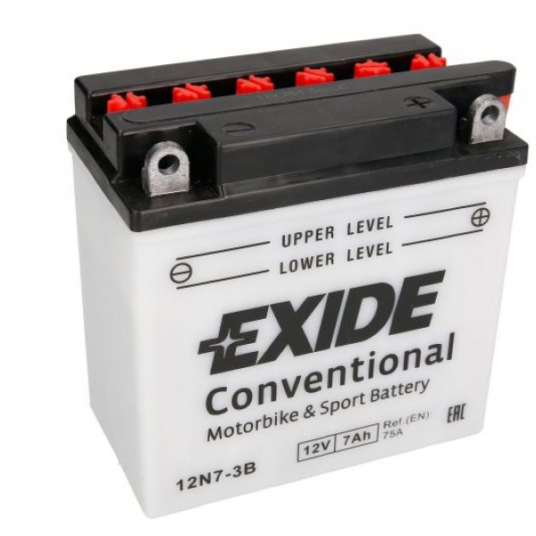 Мото акумулатор EXIDE 7Ah,60A R+
