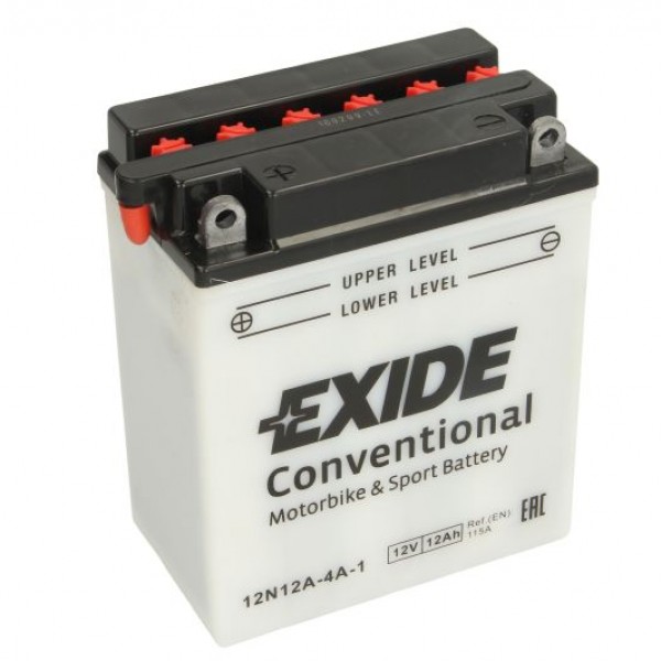 Мото акумулатор EXIDE 12Ah,115A L+