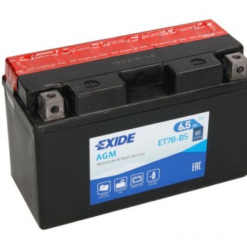 Мото акумулатор EXIDE 6,5Ah,85A L+