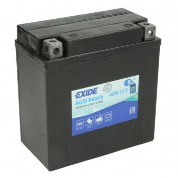 Мото акумулатор EXIDE 9Ah,120A L+