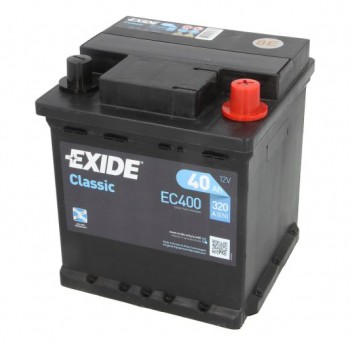 Акумулатор EXIDE 40Ah,320A R+