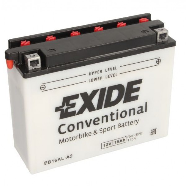Мото акумулатор EXIDE 16Ah,175A R+