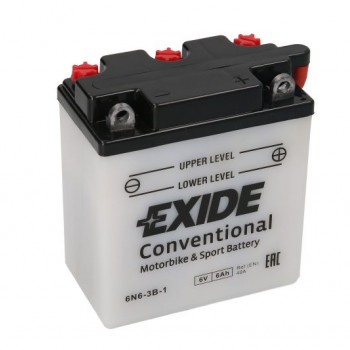 Мото акумулатор EXIDE 6V.6Ah.40A R+