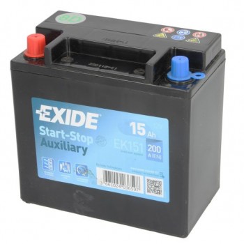 Мото акумулатор EXIDE 15Ah/200A L+