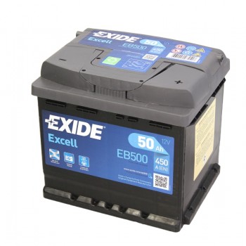 Акумулатор EXIDE 50Ah.450A R+