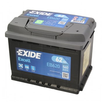 Акумулатор EXIDE 62Ah.540A R+