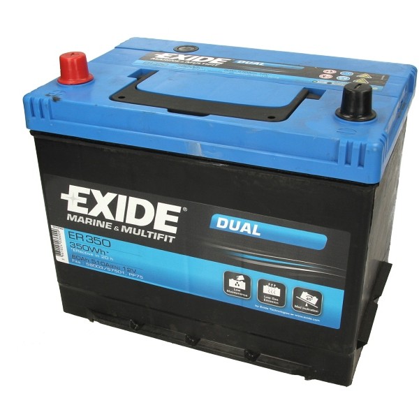 Акумулатор EXIDE 80Ah.350.510A L+