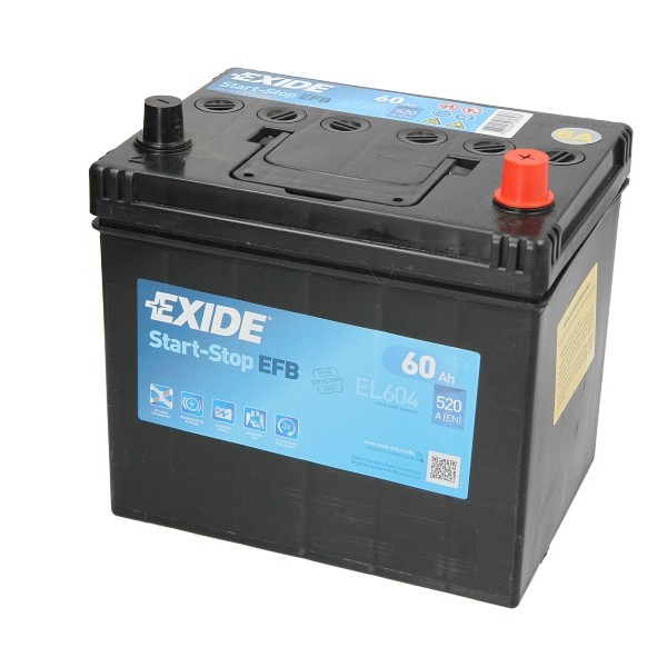Акумулатор EXIDE 60Ah.520A R+
