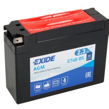 Мото акумулатор EXIDE 2,3Ah,35A L+
