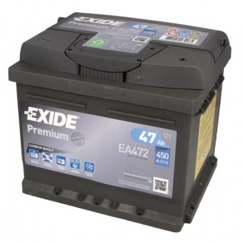 Акумулатор EXIDE 47Ah,450A R+