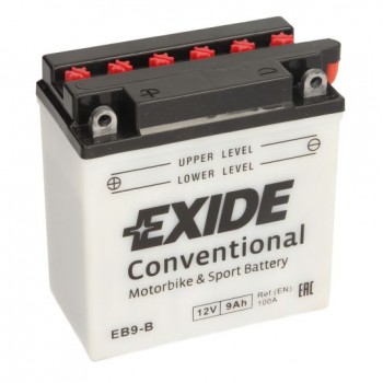 Мото акумулатор EXIDE 9Ah.100A L+