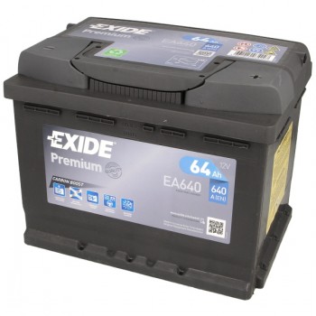 Акумулатор EXIDE 64Ah,640A R+
