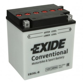 Мото акумулатор EXIDE 30Ah 300A R+