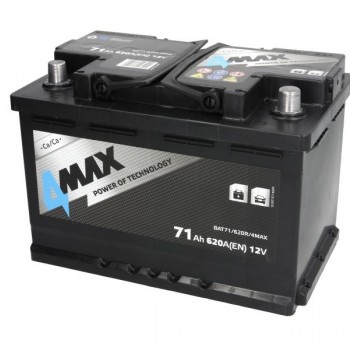 Акумулатор 4MAX 71Ah/620A R+