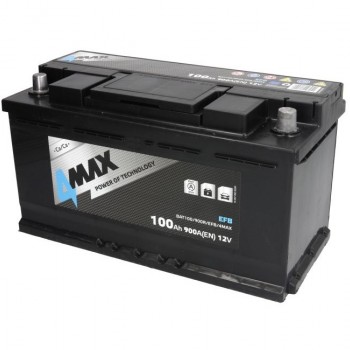 Акумулатор 4MAX EFB 100Ah/900A R+