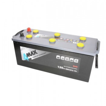 Акумулатор 4MAX SHD 120Ah/680A R+