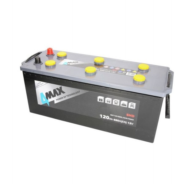 Акумулатор 4MAX SHD 120Ah/680A R+