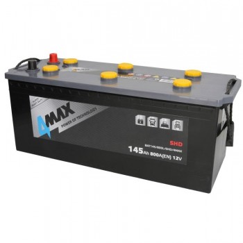 Акумулатор 4MAX SHD 145Ah/800A L+