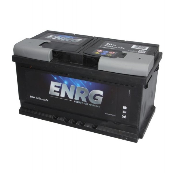 Акумулатор ENRG 80Ah/740A R+