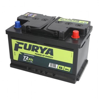 Акумулатор FURYA 72Ah/600A R+