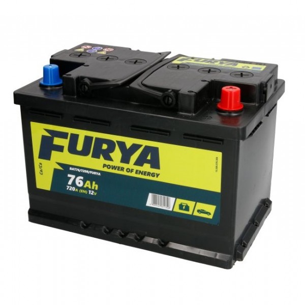 Акумулатор FURYA 76Ah/720A R+