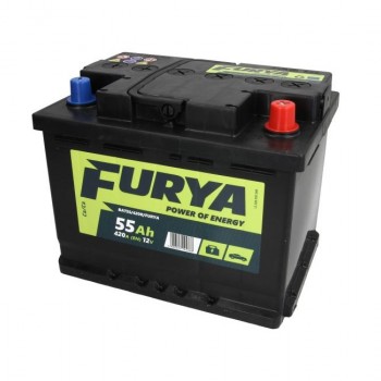 Акумулатор FURYA 55Ah/420A R+