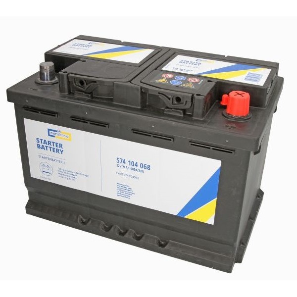 Акумулатор CARTECHNIC ULTRA POWER 74Ah/680A R+
