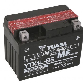 Акумулатор YUASA 3.2Ah,50A R+