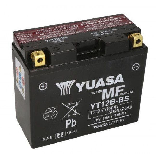 Акумулатор YUASA 10.5Ah,215A L+