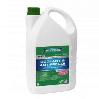 Антифриз RAVENOL HJC Hybrid Japanese Coolant Concentrate FL22 5л.