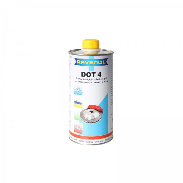 Спирачна течност RAVENOL DOT 4 1л.