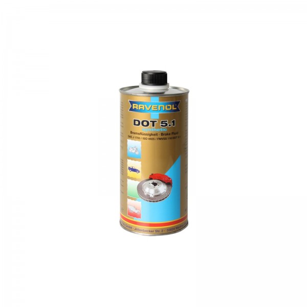 Спирачна течност RAVENOL DOT 5.1 1л.