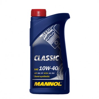 МОТОРНО МАСЛО MANNOL Classic 10W-40 1 литър
