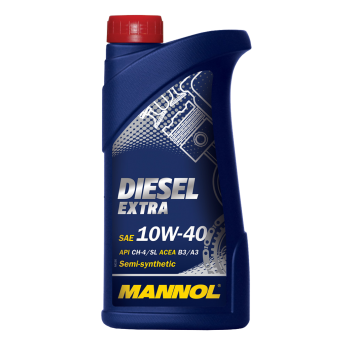 МОТОРНО МАСЛО MANNOL Diesel Extra 10W-40 1 литър