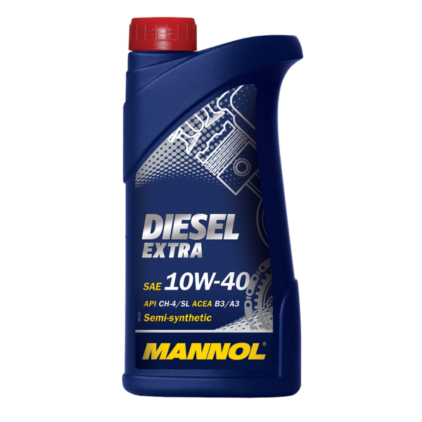 МОТОРНО МАСЛО MANNOL Diesel Extra 10W-40 1 литър