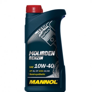 МОТОРНО МАСЛО MANNOL Molibden 10W-40 1 литър