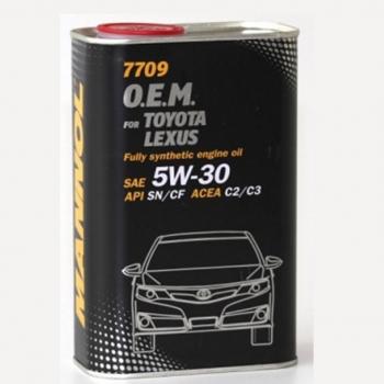 МОТОРНО МАСЛО MANNOL O.E.M. Toyota Lexus 5W-30 1 литър